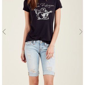 NWT true religion women’s knee length shorts